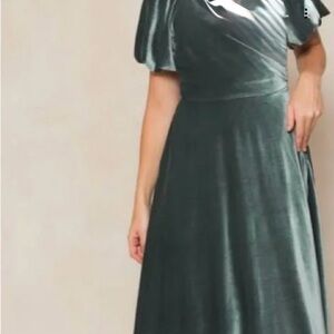 Tessie in Green Velvet